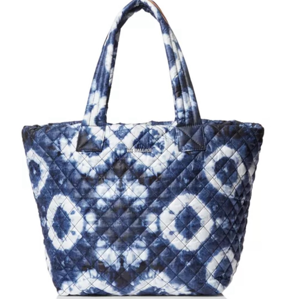 MZ WALLACE
Metro Medium Indigo Tie Dye Tote